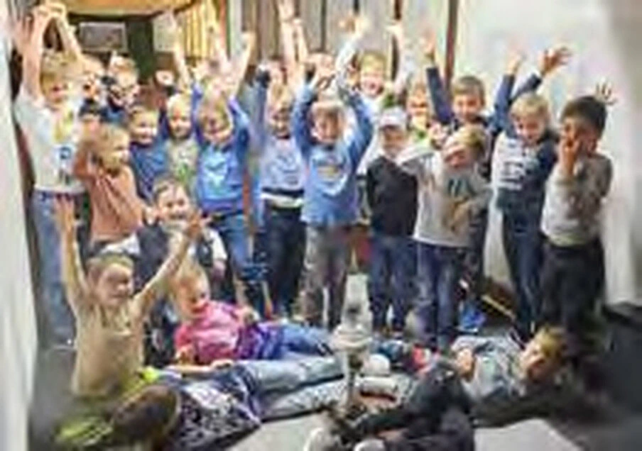 Die Wilden Jungs beim jährlichen Kegeln um den Wanderpokal.